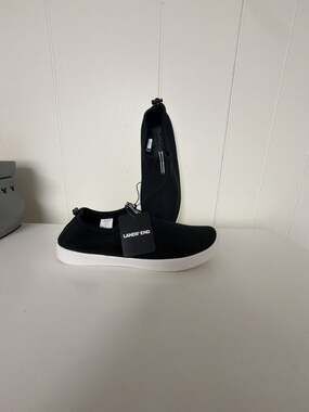 Lands' End Slip On Water Shoes Size 12 B Black